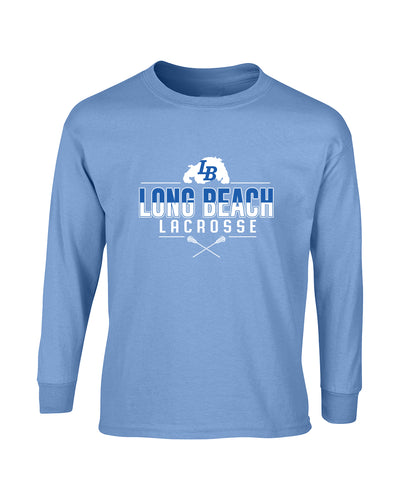 Long Beach High School Lacrosse LS T-shirts