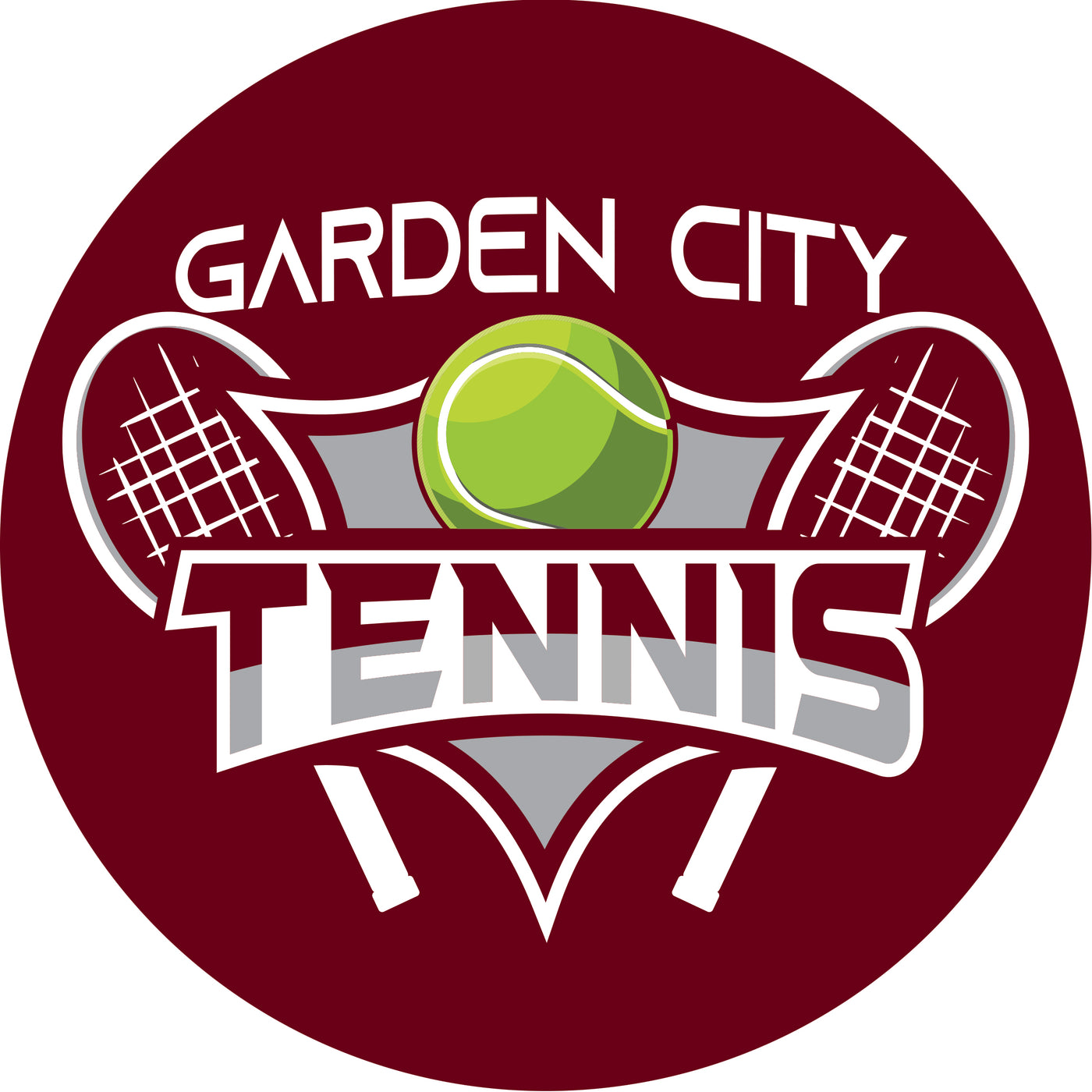 Garden City Tennis Magnet