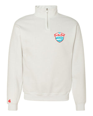 BTB "Be the Best" Girls Team collard 1/4 zip sweatshirt