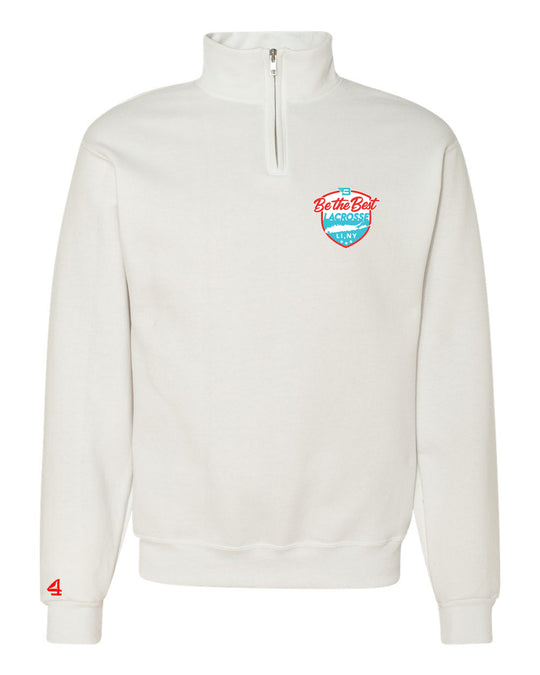 BTB "Be the Best" Girls Team collard 1/4 zip sweatshirt