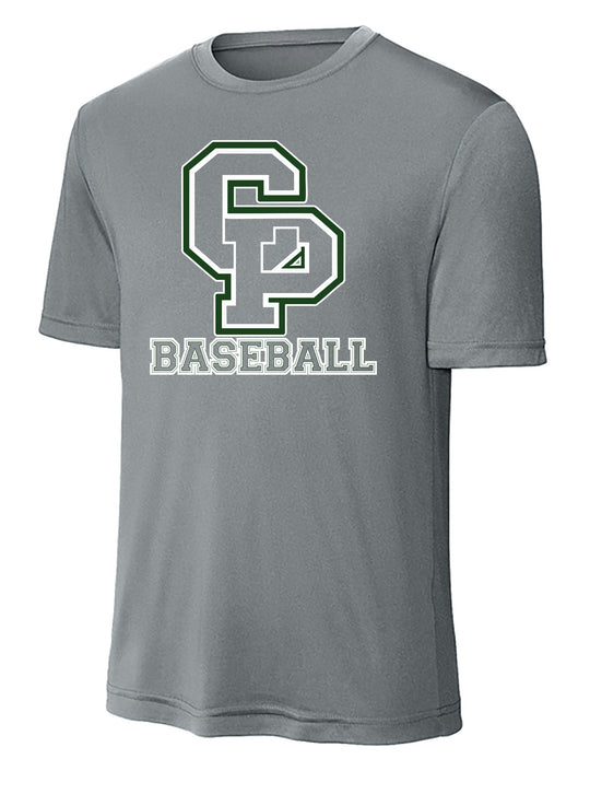 CARLE PLACE BASEBALL Performance Short Sleeve Tee