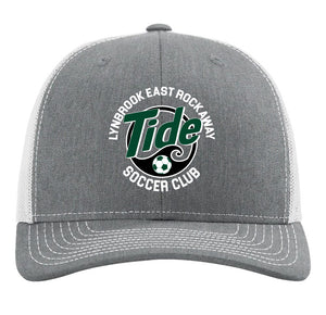 Lynbrook East Rockaway Soccer embroidered trucker hat