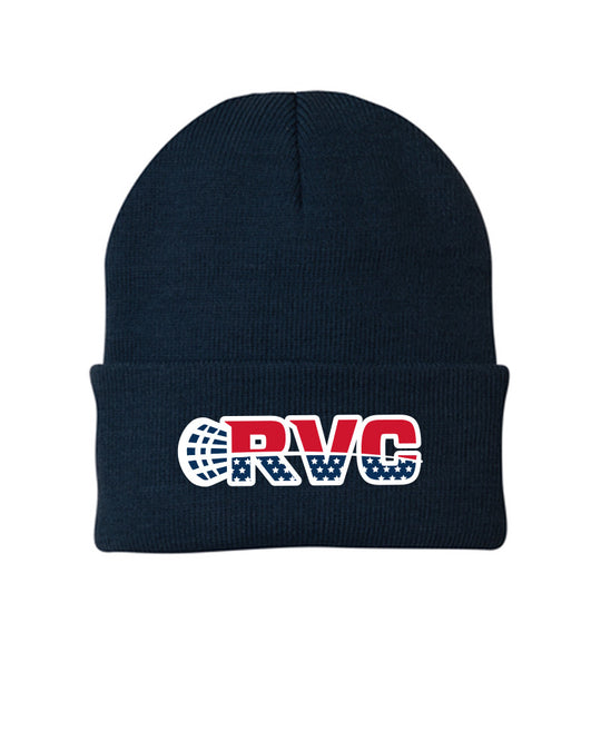 RVC Lacrosse Warm Embroidered Beanie Hat