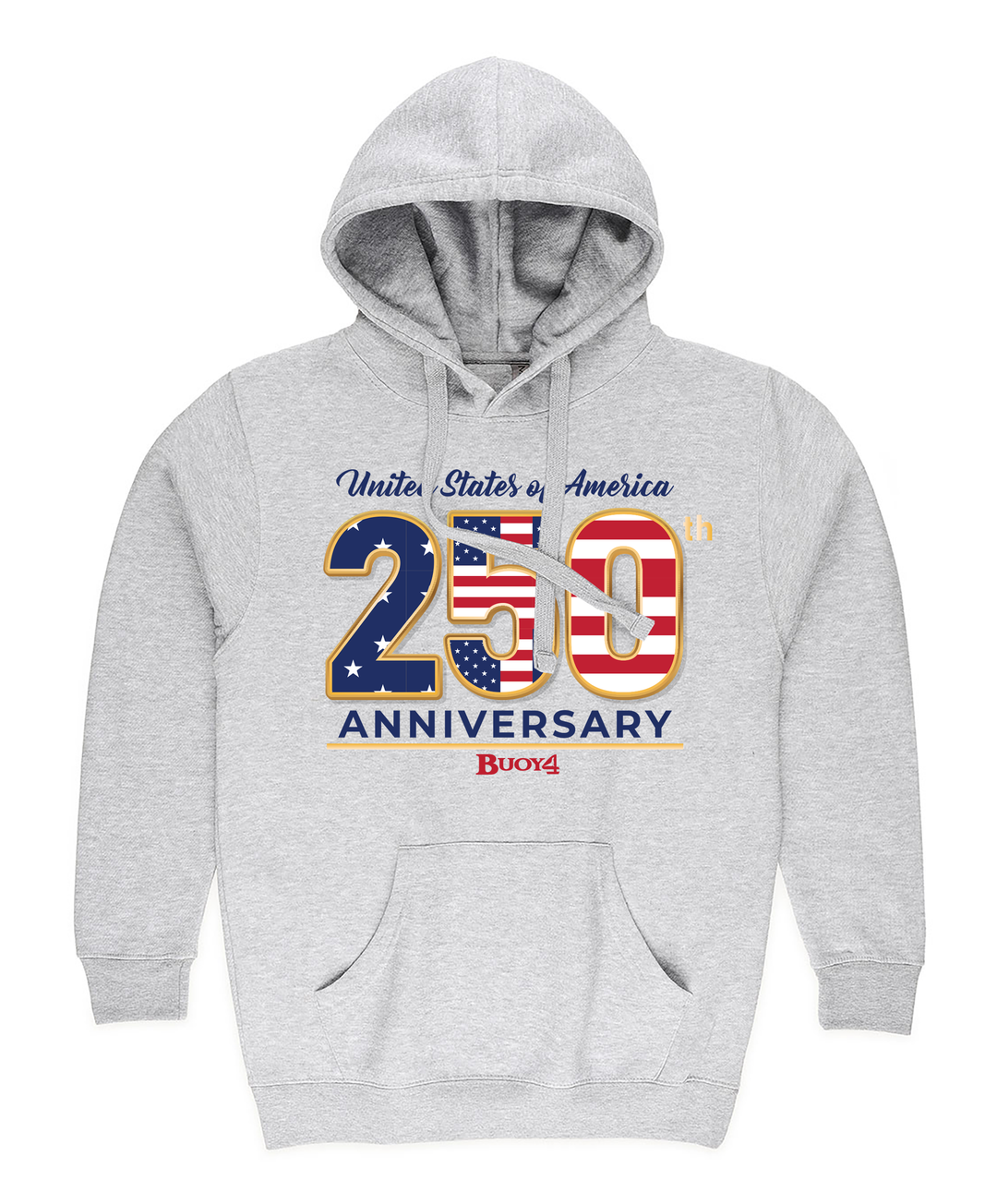 BUOY 4 250 YEARS USA HOODIE