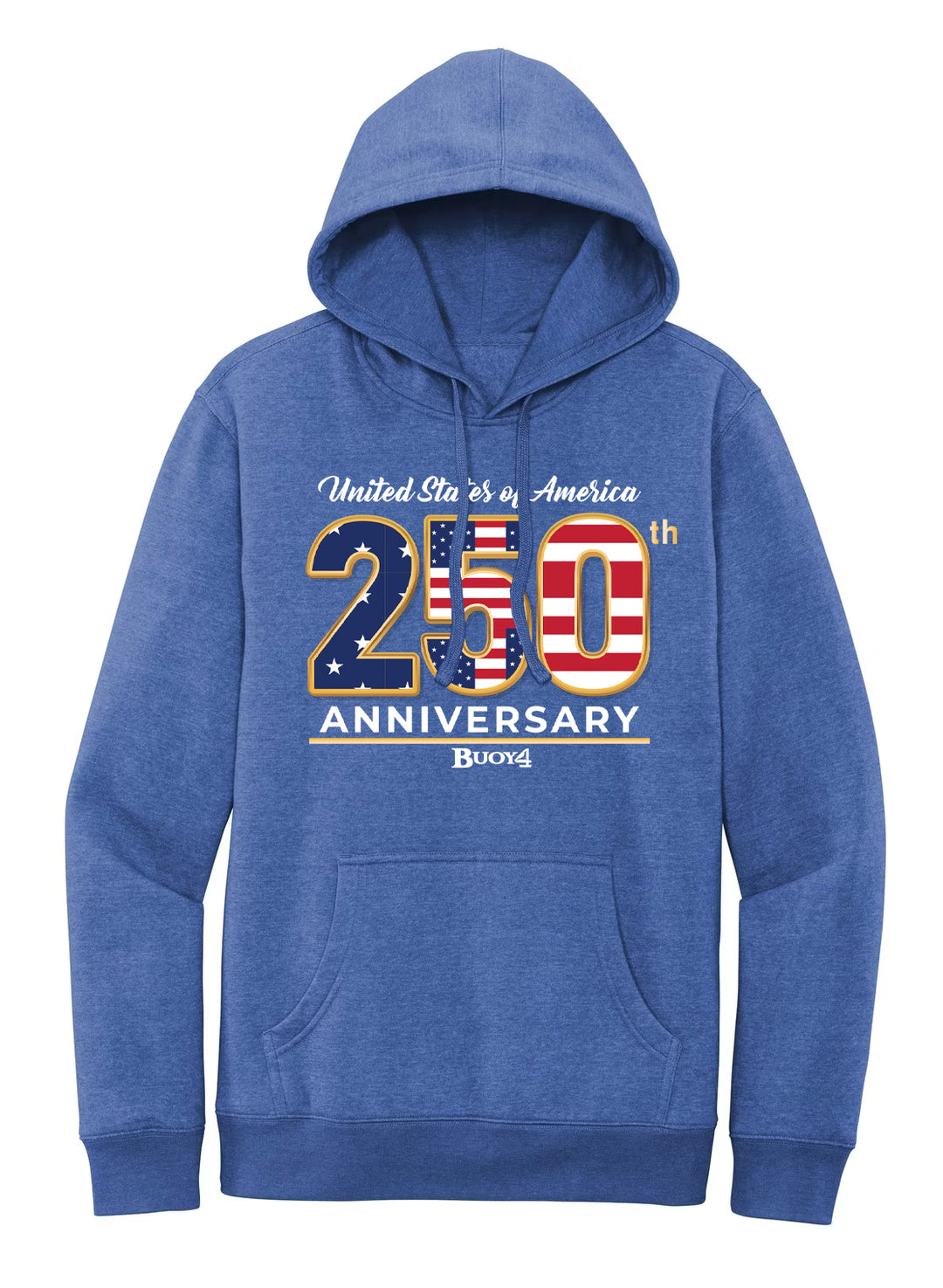 BUOY 4 250 YEARS USA HOODIE