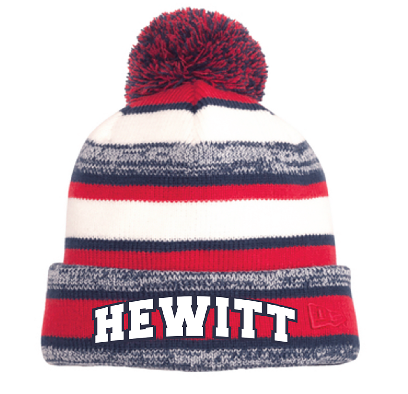 Hewitt Elementary Hawks Pom Pom Beanie