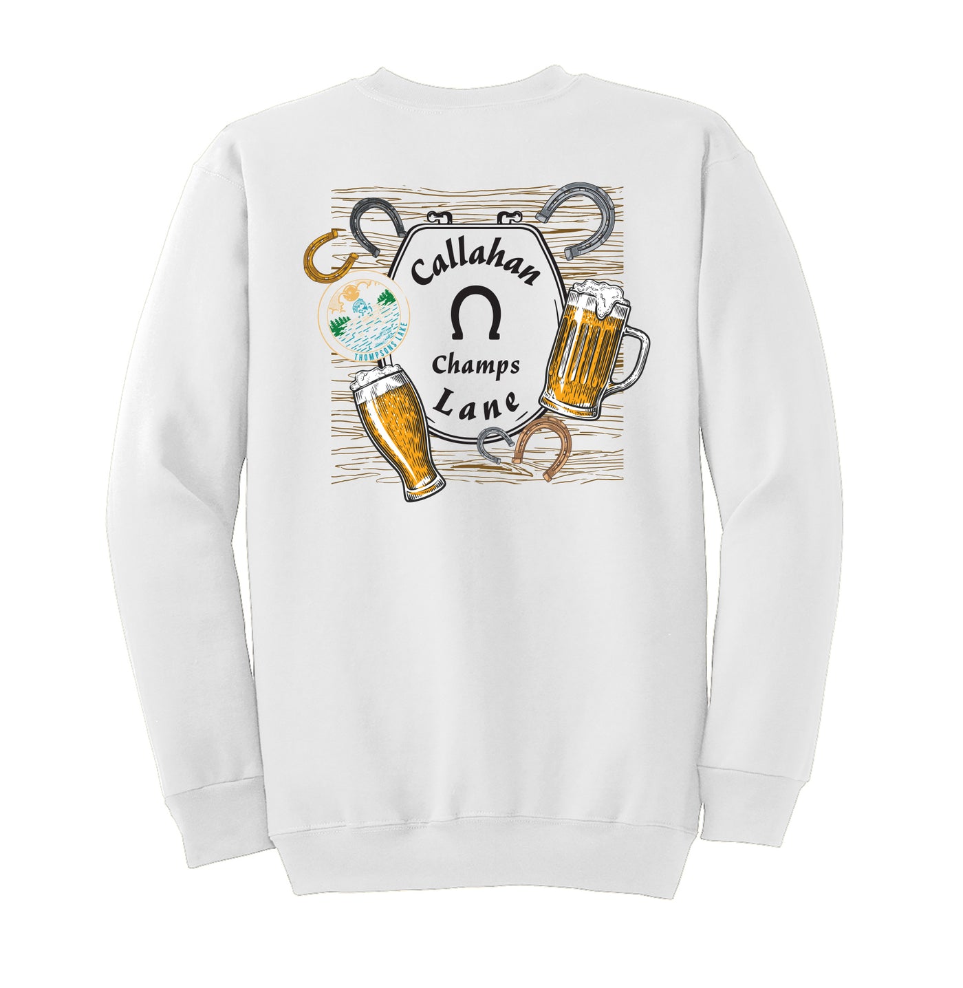 2024 Callahan Lane Horseshoe Tournament crewneck sweatshirt