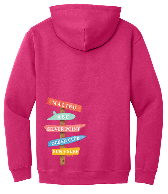 Buoy4 Welcome to Atlantic BEACH NY Hoodie