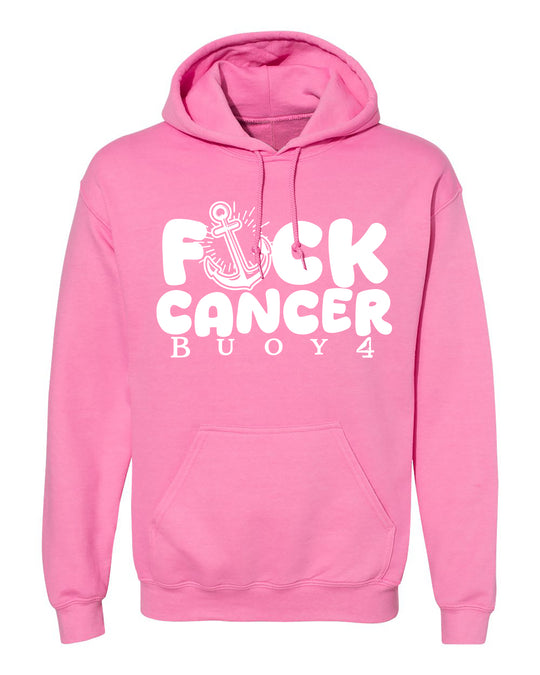 BUOY 4 F CANCER ANCHOR HOODIE