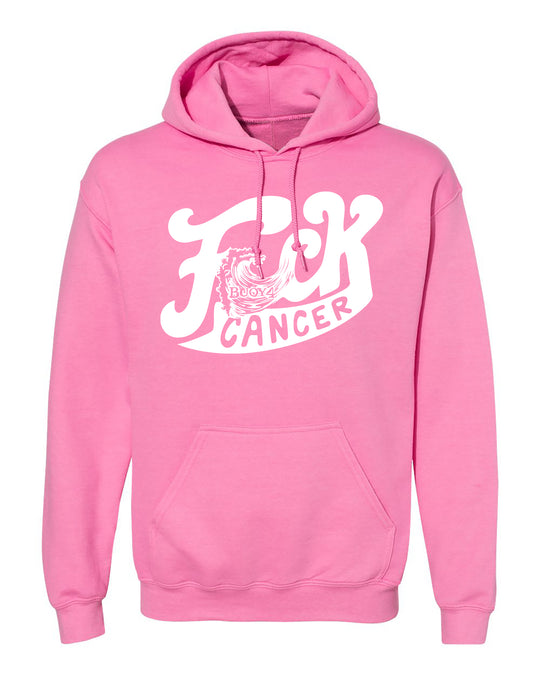 BUOY 4 F CANCER WAVE HOODIE