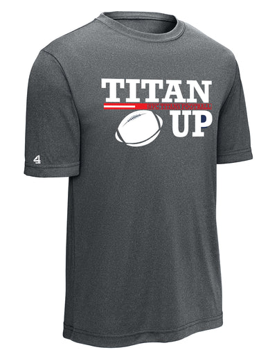 Titans Gameday Short Sleeve Moisture Wicking Performance T Shirt Youth & Adult Size