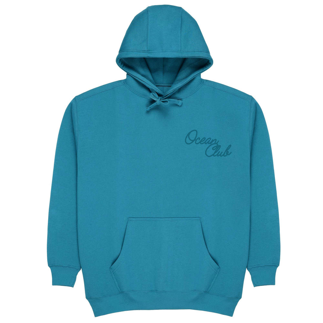 The Ocean Club Script MONO-TONE Unisex Oversized Hoodie