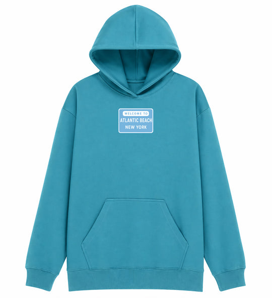 Buoy4 Welcome to Atlantic BEACH NY Oversized hoodie