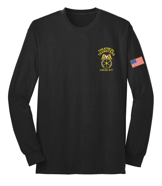 THEATRICAL TEAMSTERS LARGE & TALL LONG SLEEVE TEE