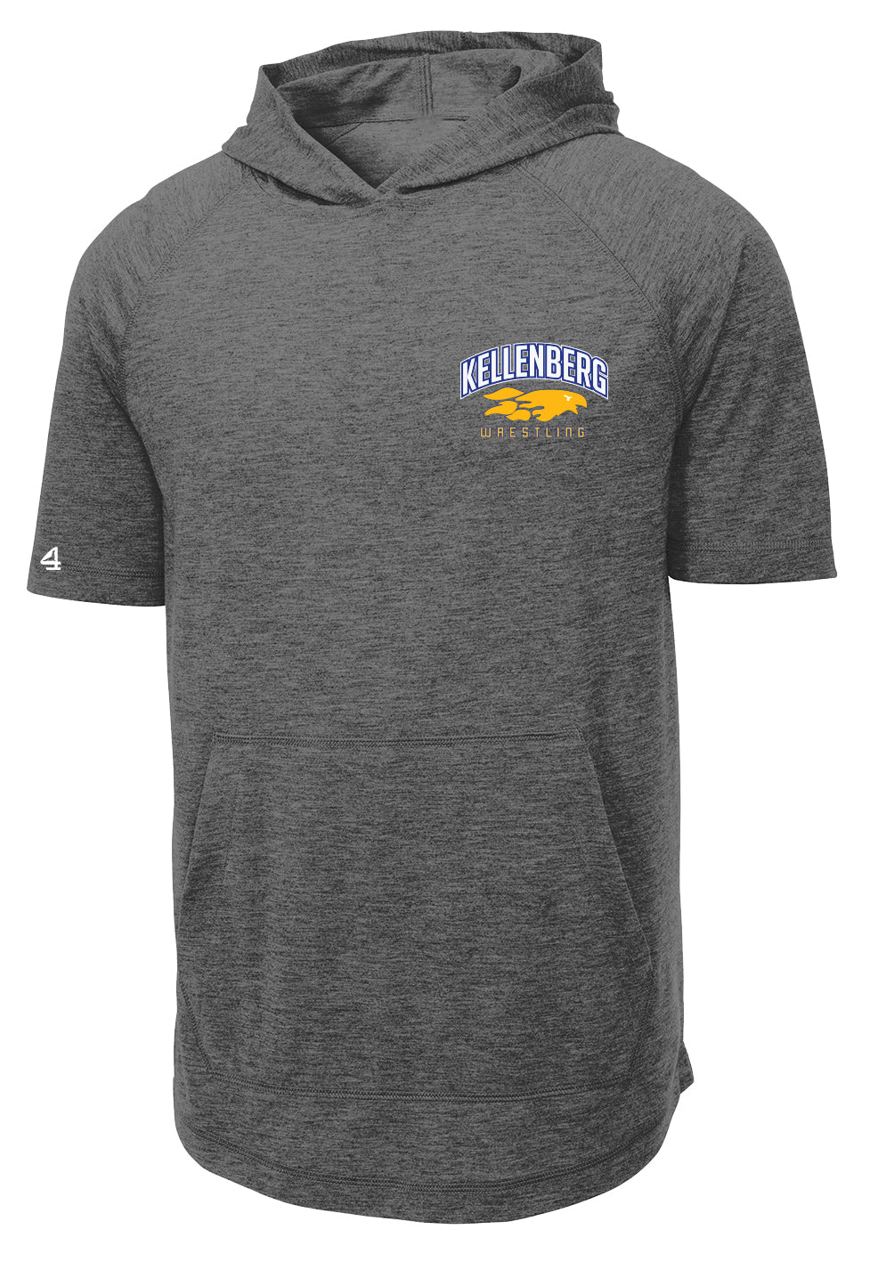 Kellenberg Wrestling Triblend SS hoodie