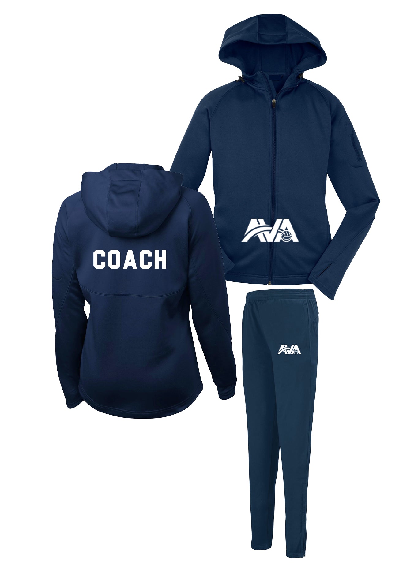 AVA Atlantic Volleyball Academy Coach Ladies Warmup suit