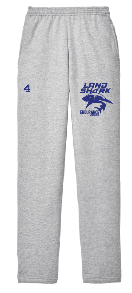 LAND SHARK ENDURANCE Open Bottom Sweatpants