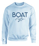 Buo4 Boat Life Crewneck Sweatshirt