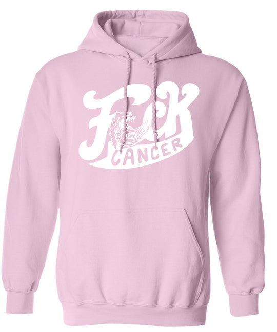 BUOY 4 F CANCER WAVE HOODIE