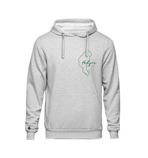 Hedges Lake Map Hoodie
