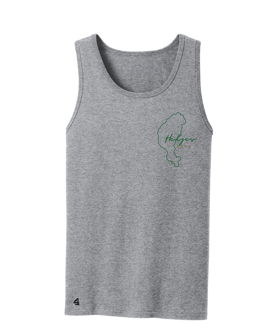 Hedges Lake Map Tank Top