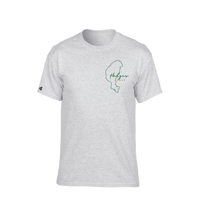 Hedges Lake Map tshirt