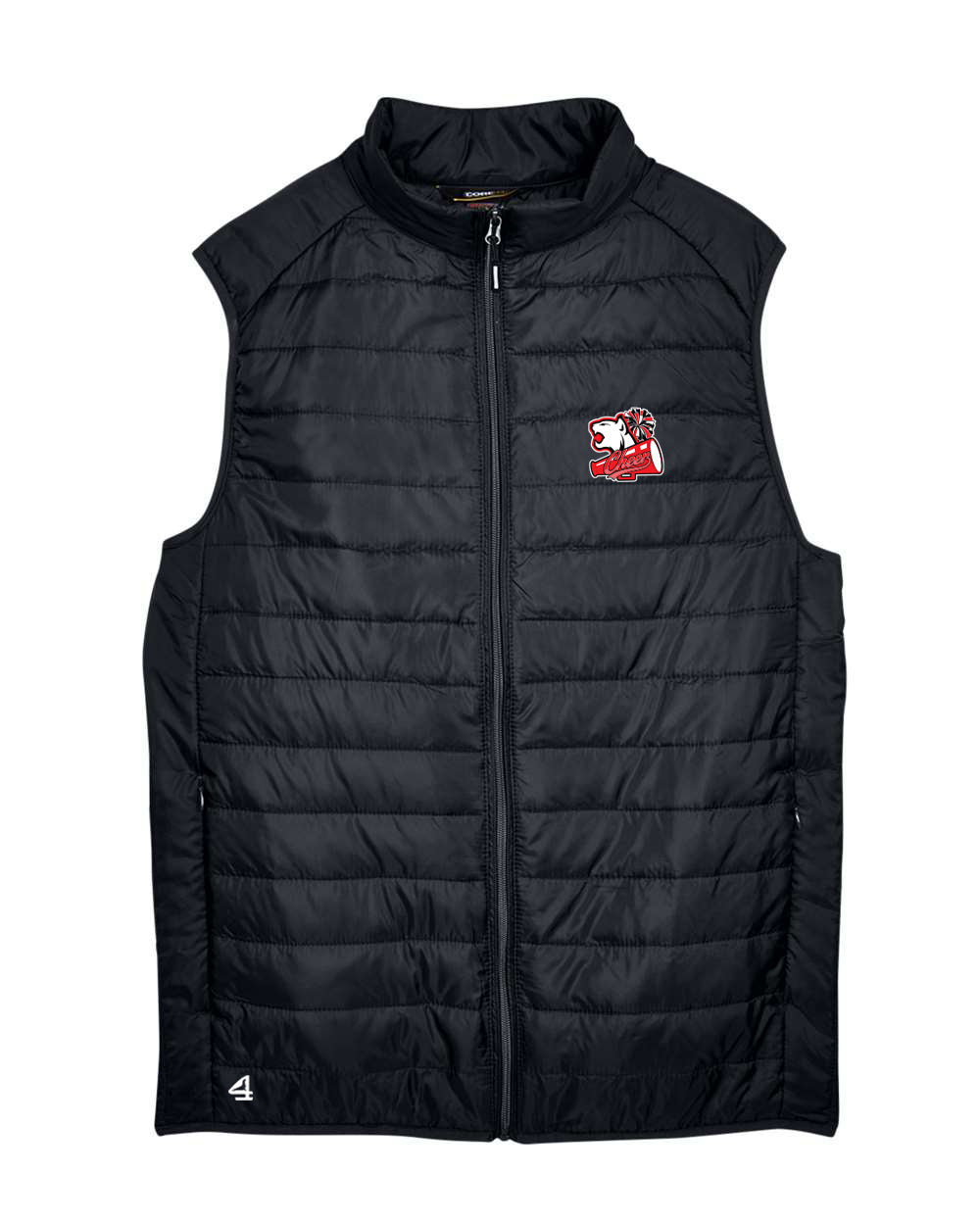 PLAINEDGE BOBCATS EMBROIDERED Men's Packable Puffer Vest