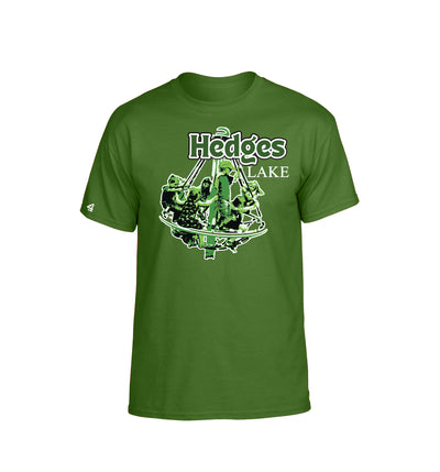 Hedges Lake merry go round tshirt