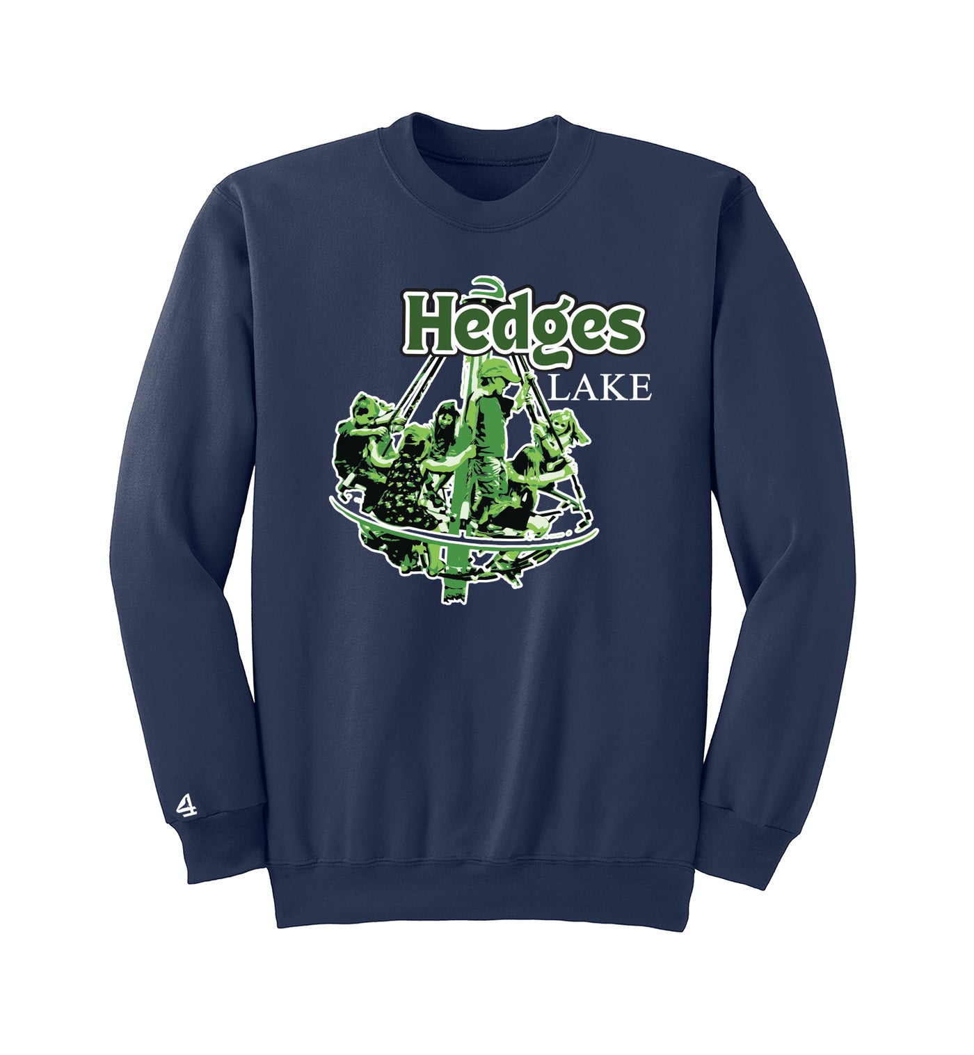 Hedges Lake Merry go Round Crewneck Sweatshirt