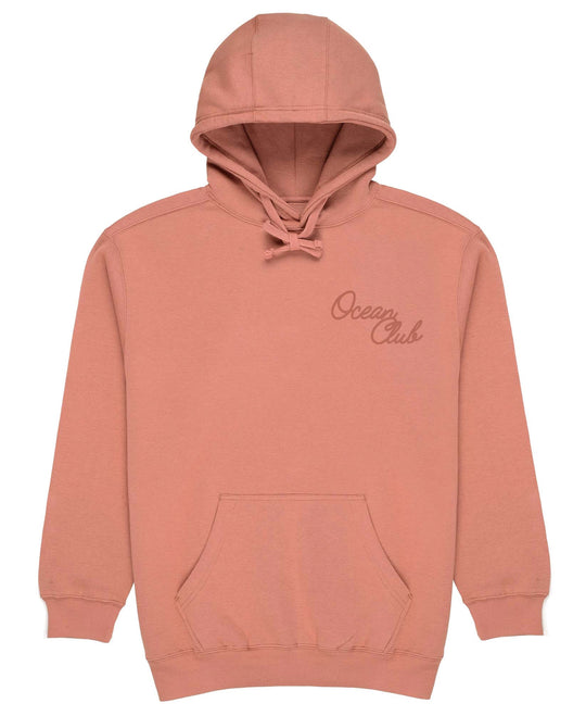The Ocean Club Script MONO-TONE Unisex Oversized Hoodie
