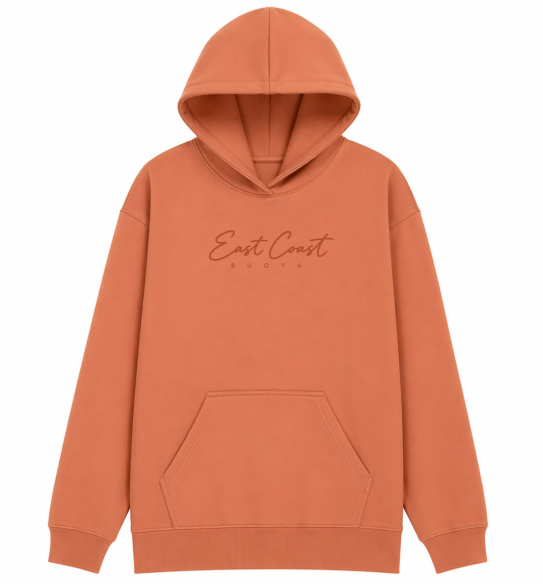Buoy 4 East Coast Embroidered Women's Oversized Hoodie
