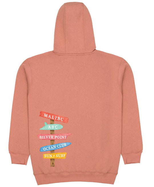 Buoy4 Welcome to Atlantic BEACH NY Oversized hoodie