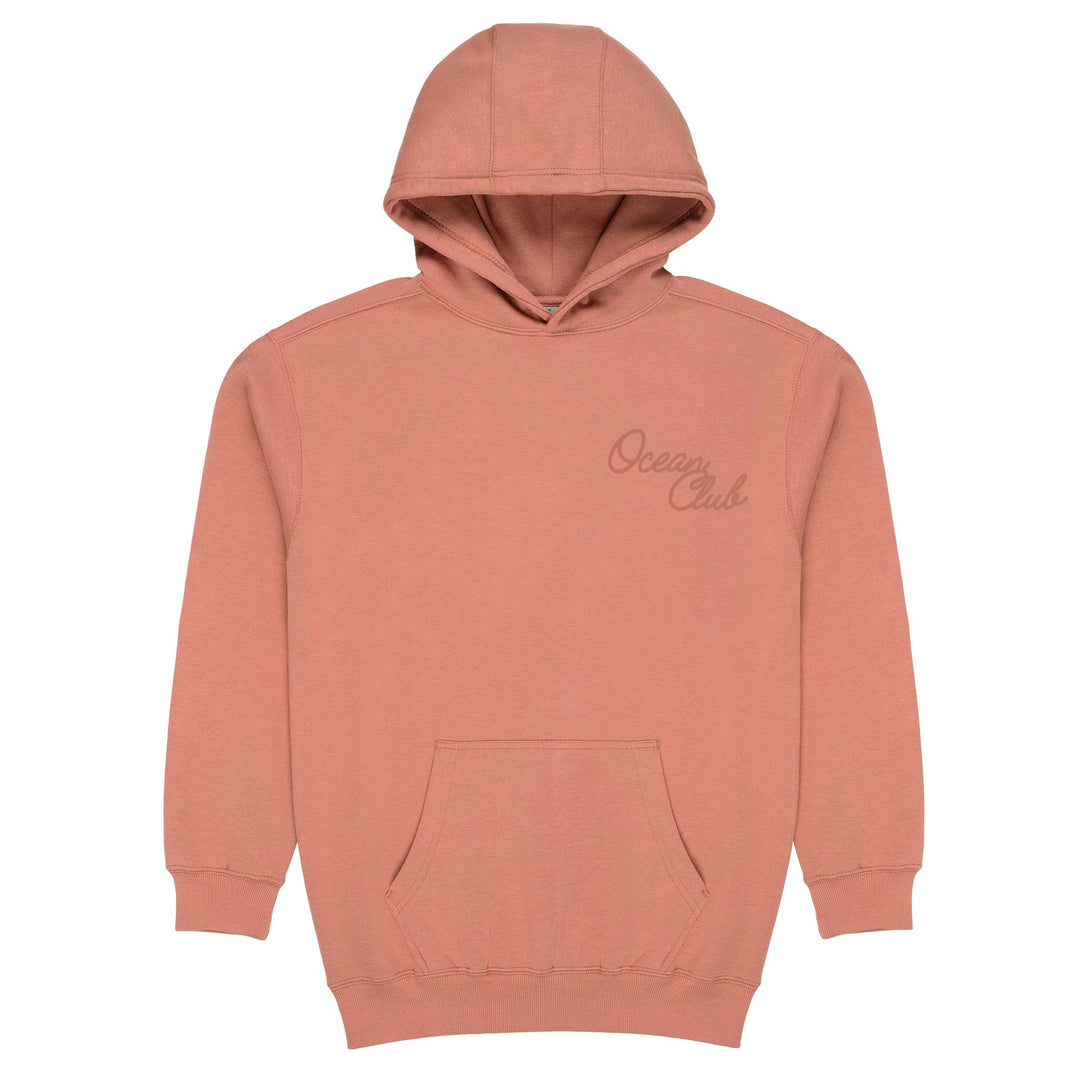 The Ocean Club Script MONO-TONE Women's Oversized Hoodie