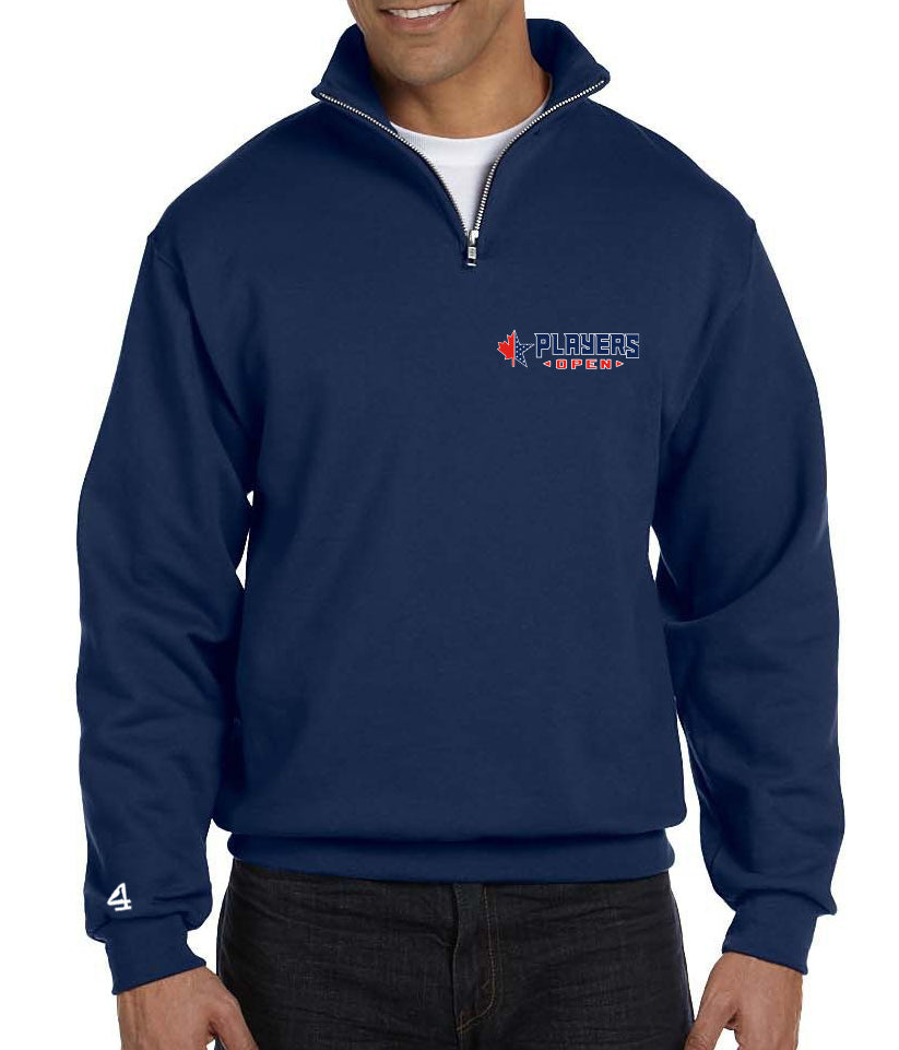 Open Series Players Embroidered and printed 1/4 Zip