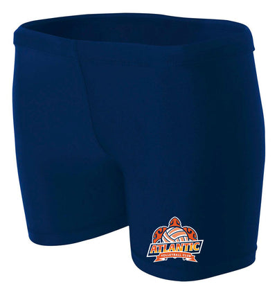 Atlantic Volleyball Club Womens Compression Shorts