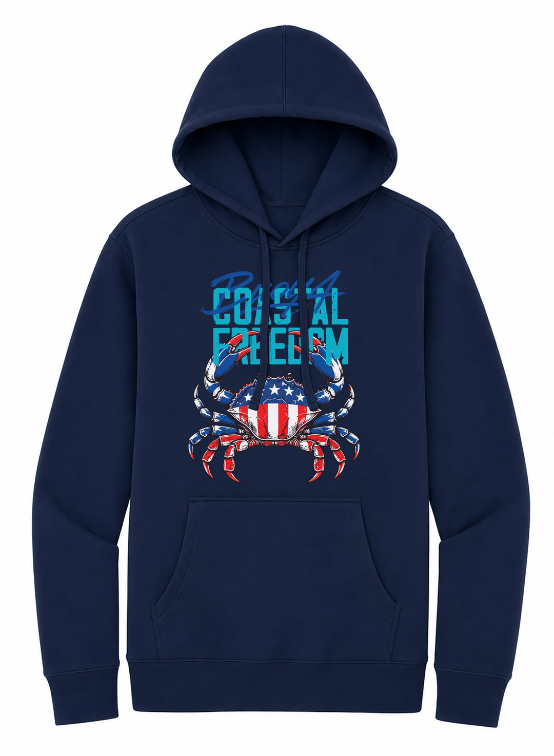 Buoy4 The USA Blue Crab Hoodie