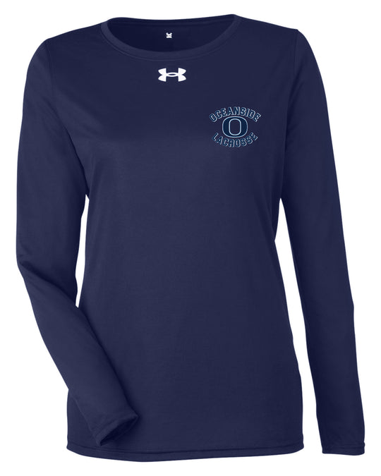 Oceanside Lacrosse Under Armour Ladies' Team Tech Long-Sleeve T-Shirt