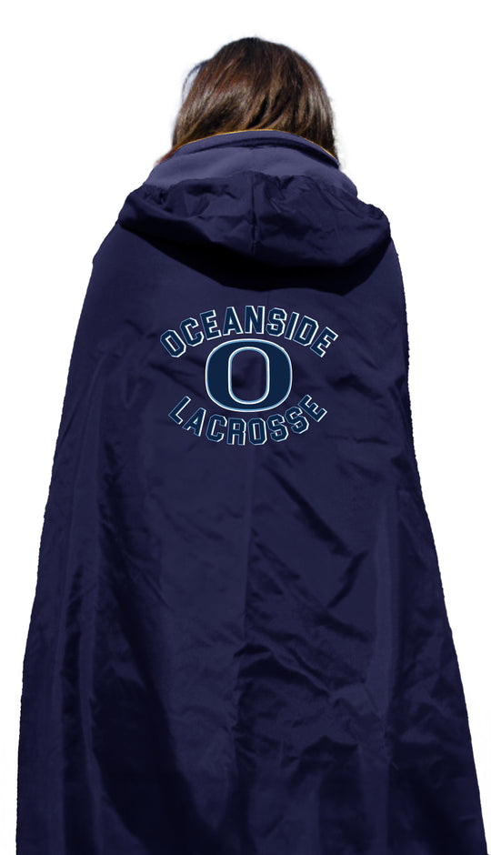 Oceanside Lacrosse Hooded stadium wrap
