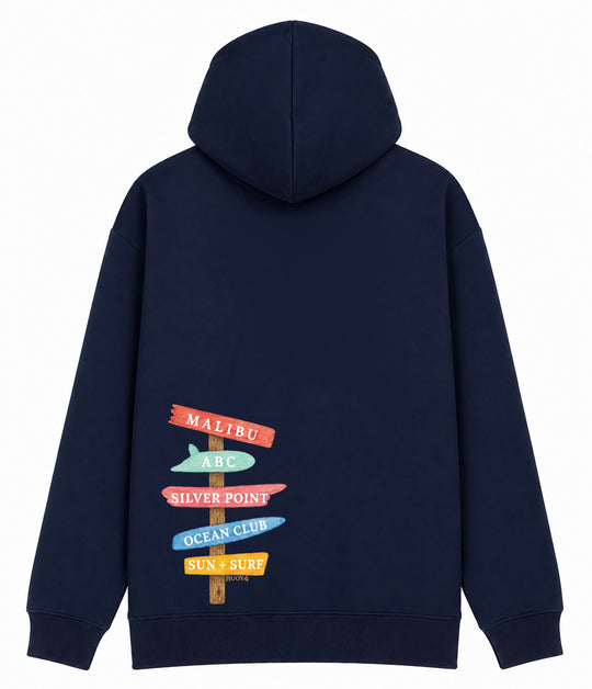 Buoy4 Welcome to Atlantic BEACH NY Oversized hoodie