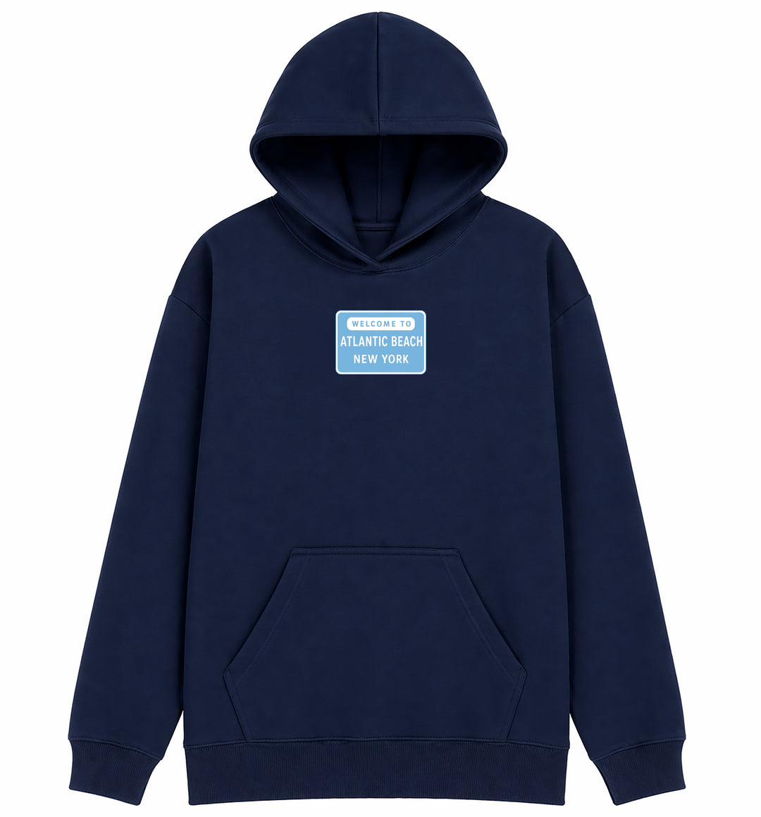 Buoy4 Welcome to Atlantic BEACH NY Oversized hoodie