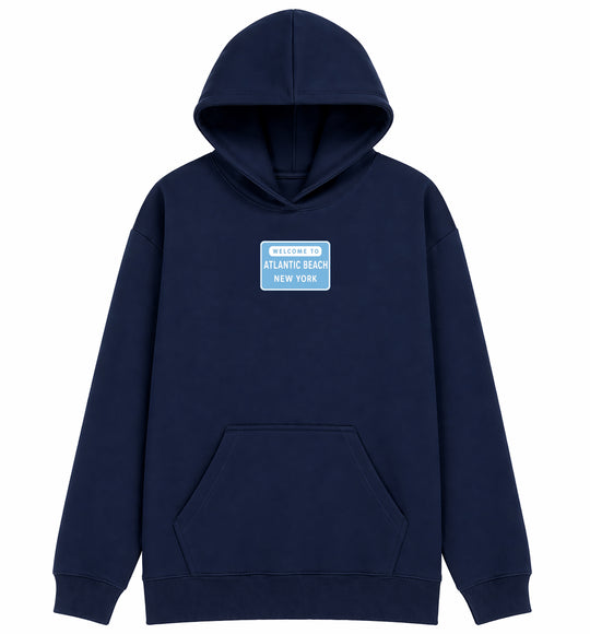 Buoy4 Welcome to Atlantic BEACH NY Oversized hoodie