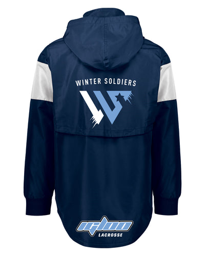 Winter Soldiers Igloo Lacrosse Full-Zip Embroidered Jacket