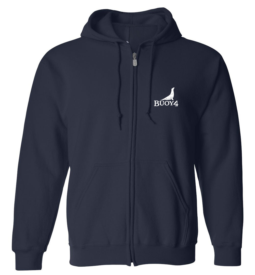 USA Surfer Full Zip Hoodie