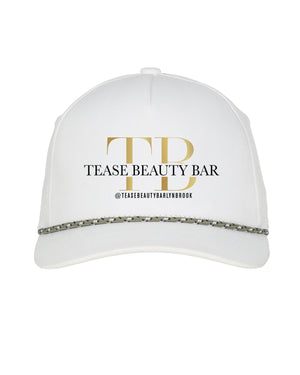 Tease Beauty Bar Embroidered Trucker Hat with Rope