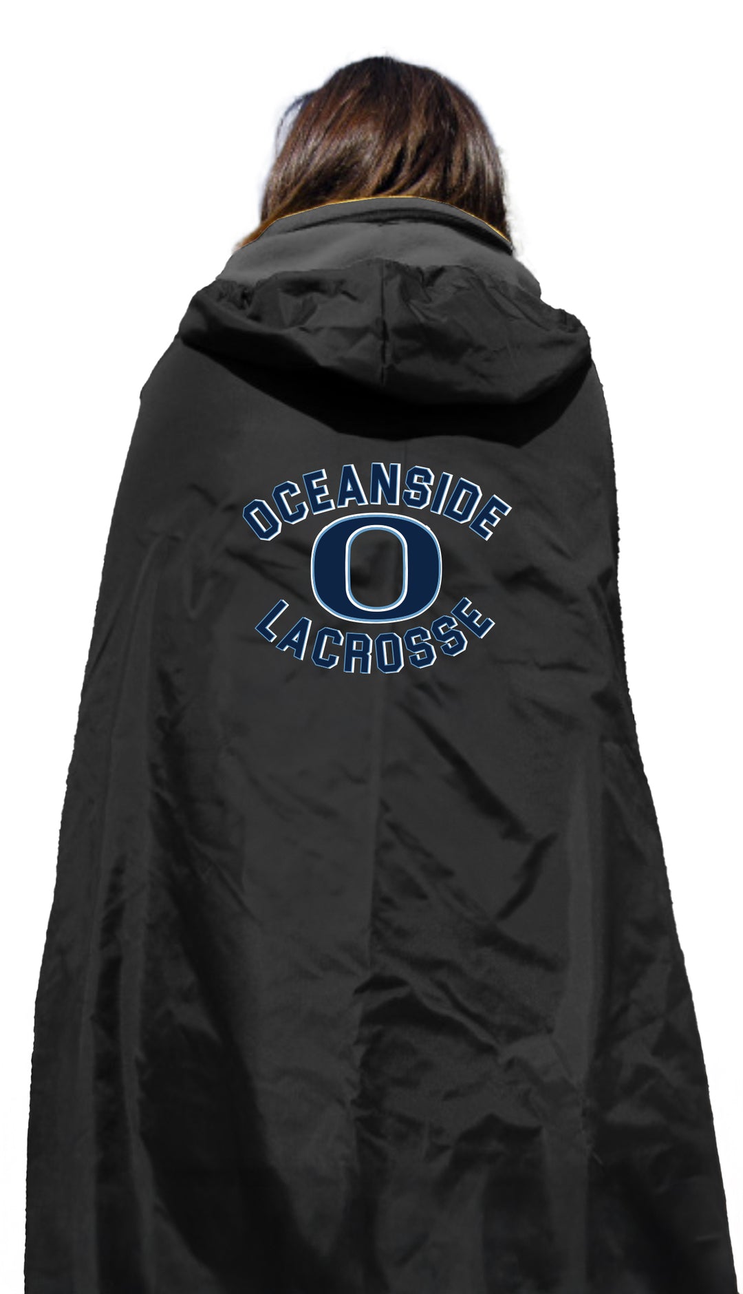 Oceanside Lacrosse Hooded stadium wrap