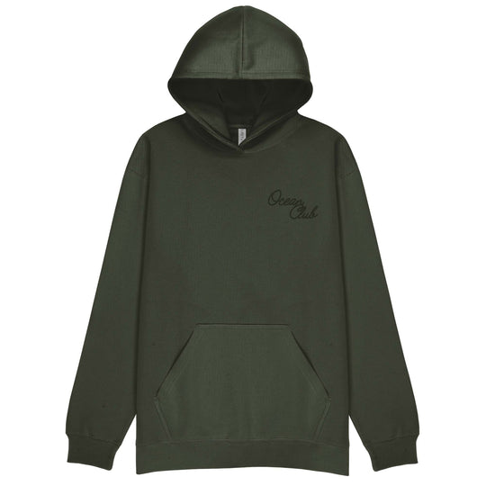 The Ocean Club Script MONO-TONE Women's Oversized Hoodie