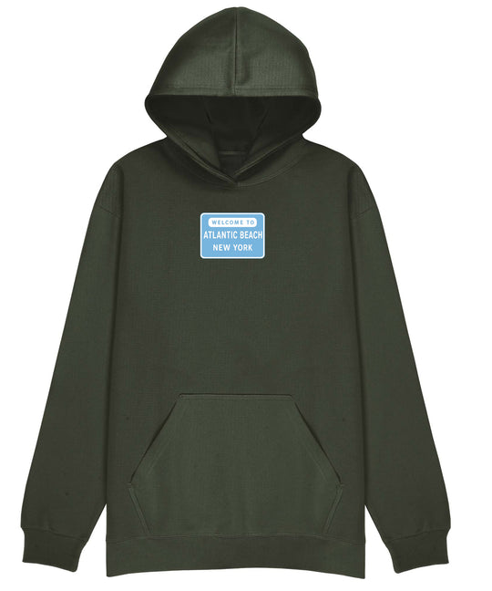Buoy4 Welcome to Atlantic BEACH NY Oversized hoodie