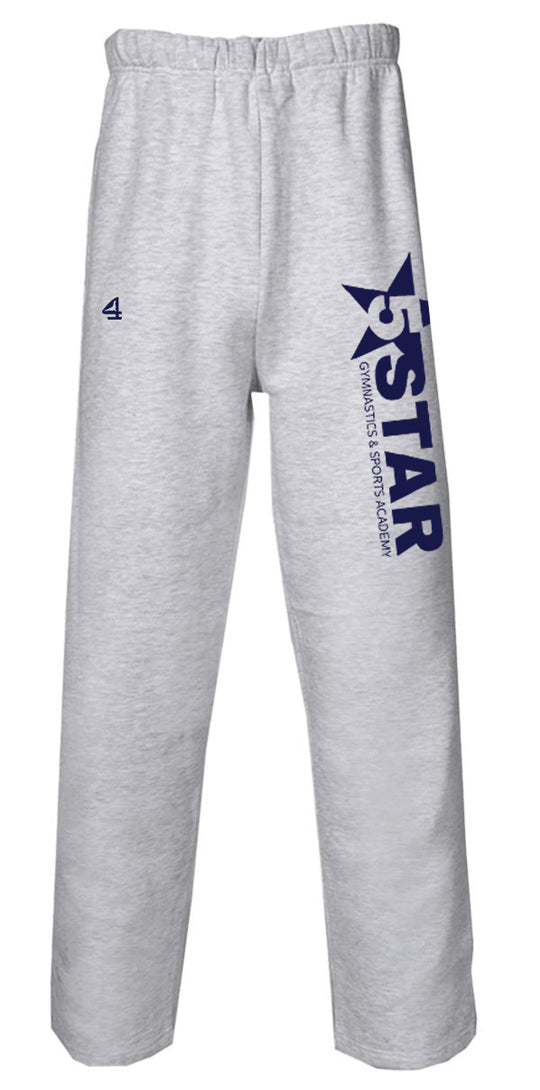 5 Star Gymnastics Youth Open-Bottom Sweatpants