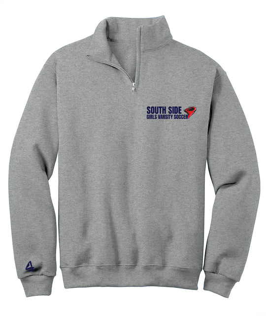 SSHS GIRLS VARSITY SOCCER 1/4 zip Long sleeve sweatshirt