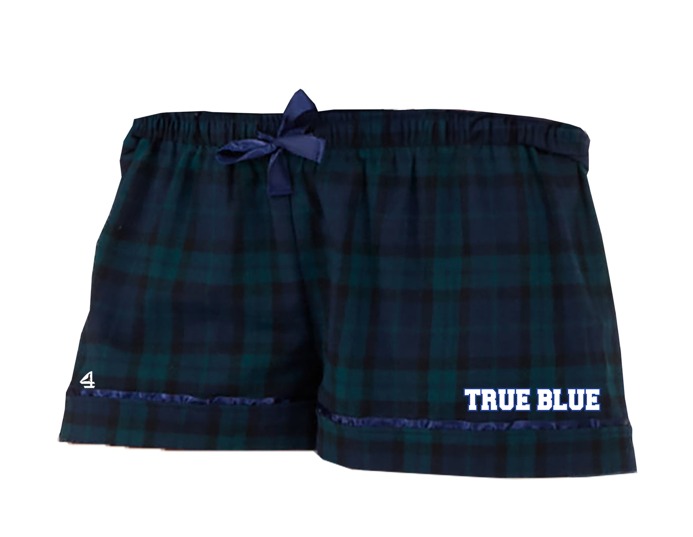 TRUE BLUE Lacrosse Women Pajama Shorts